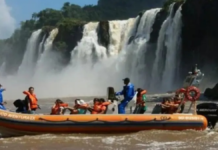 Murió un turista holandés tras volcar una embarcación durante una excursión en las Cataratas del Iguazú